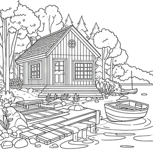 Casa de Campo à Beira do Lago