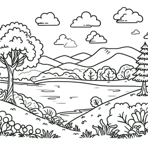 Lago Livre - Um Cenário Sereno