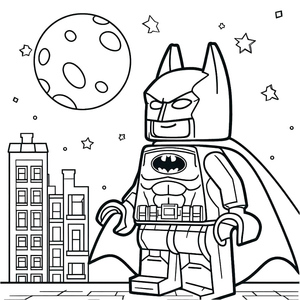 Batman de Lego na Cidade