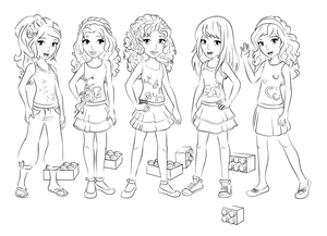 Lego Friends Meninas
