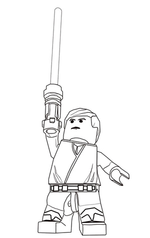 Luke Skywalker de Lego Star Wars