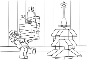 Página para Colorir Página para Colorir Imprimível de Lego Star Wars