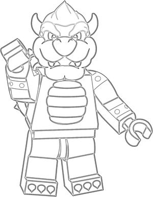 Bowser do Lego Mario