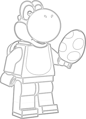 Yoshi de LEGO