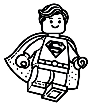 Adorável Lego Superman