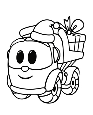 Leo, o Caminhão Celebrando o Natal