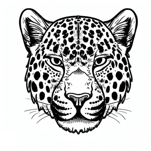 Rosto de Leopardo