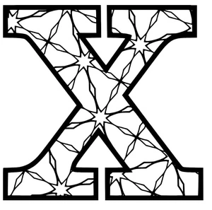 Página para Colorir Letra X do Xilofone