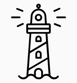 Design Fácil de Farol para Crianças