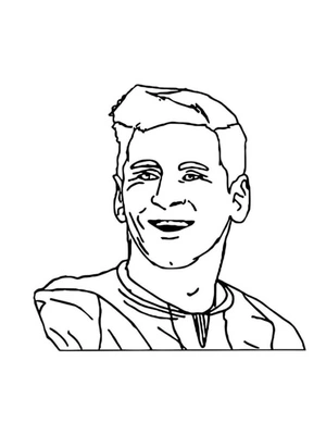 Página para Colorir O Bobo Lionel Messi