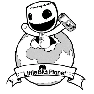 Página para Colorir Sackboy de Little Big Planet