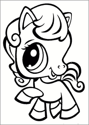 Cavalo do Littlest Pet Shop