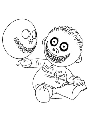 Barril do filme Nightmare Before Christmas