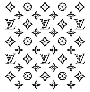 Página para Colorir Design Louis Vuitton