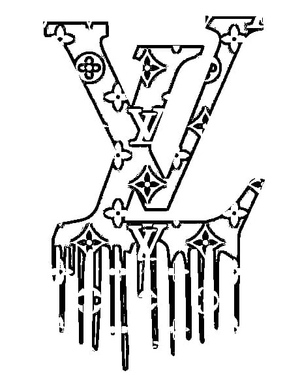 Design para impressão por Louis Vuitton