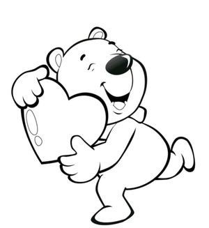 Urso Inspirado no Amor