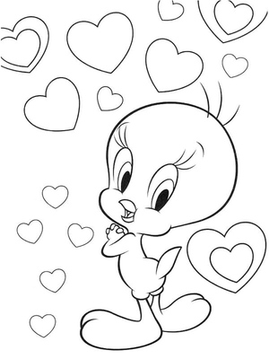 Lovebirds Cartoon