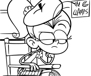 Página para Colorir Página para Colorir do Luan, o Brincalhão