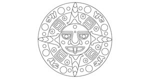 Desenhos Maias Simples