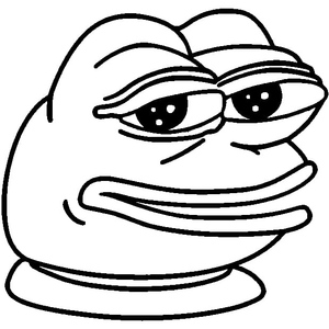 Desenho Cômico do Pepe the Frog