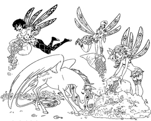 Personagens de "Mia and Me"