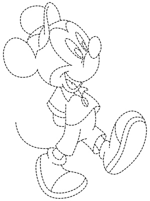 Contorno do Mickey Mouse