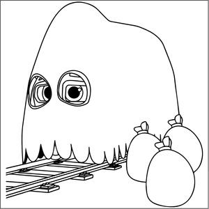Aventuras de Halloween com Mighty Express