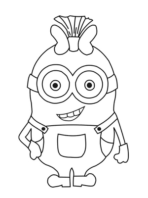 Minion Fêmea Adorável