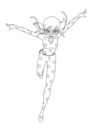 Marinette a Ladybug