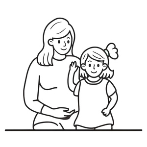 Mãe e Filha Simples