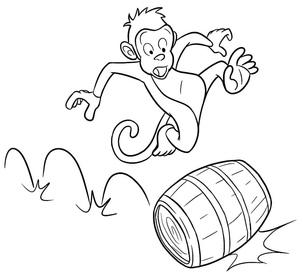Um Macaco Engraçado