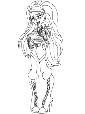 Ghoulia Yelps em Monster High
