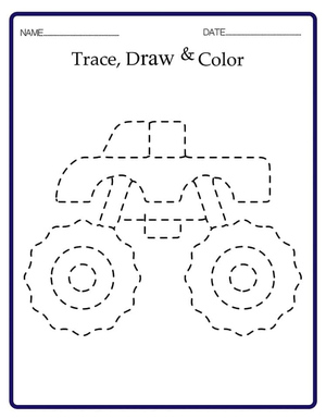 Rastreamento de Monster Truck - Folha 9