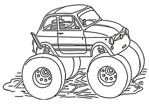 Monster Truck Fiat
