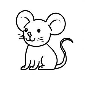 Página para Colorir Amigos do Mouse