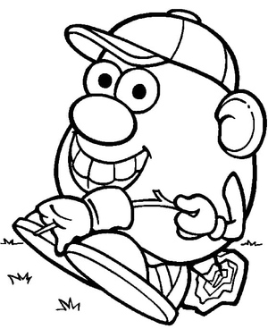 Acampando com o Sr. Cabeça de Batata