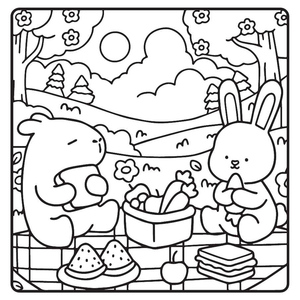 Piquenique com Meus Amigos Peludinhos