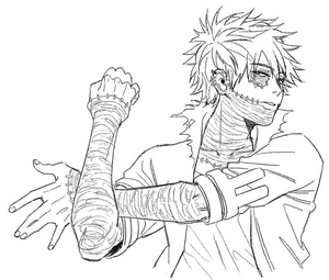 Dabi de My Hero Academia