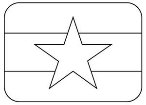 Bandeira de Mianmar Coloring Page