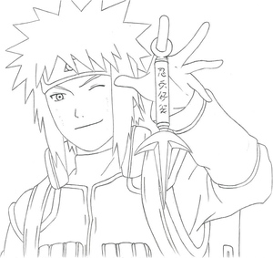 Minato Namikaze Alegre