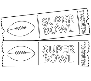 Ingressos para o Super Bowl