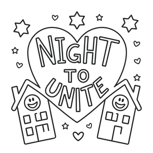 Material para imprimir do Free Night Unite
