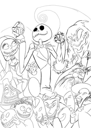Personagens de "O Estranho Mundo de Jack"