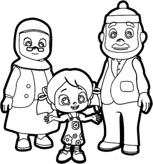 Página para Colorir Página para Colorir Niloya