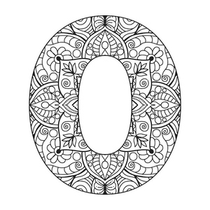 Mandala Número Zero
