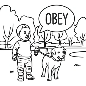 Página para Colorir Seguir Instruções