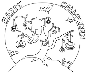 Feliz Halloween em Outubro