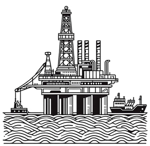 Imagem de Plataforma de Petróleo
