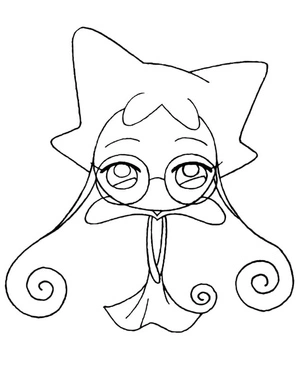 Página para Colorir Página para Colorir Ojamajo Doremi Grátis