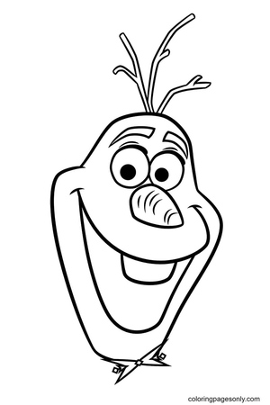 Rosto do Olaf